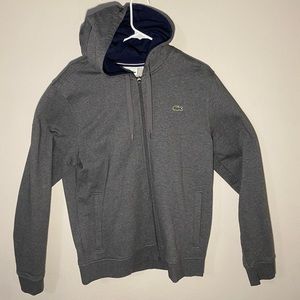 Lacoste Zip Up Hoodie
